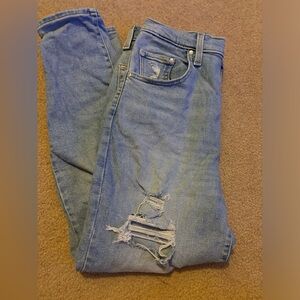 Levi’s Silver Tab High Rise Straight Leg Jeans